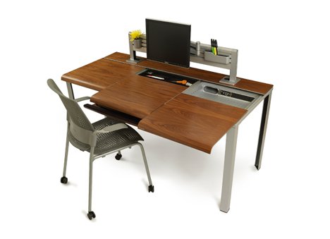 Moderno escritorio con espacios ocultos | Slimdesk