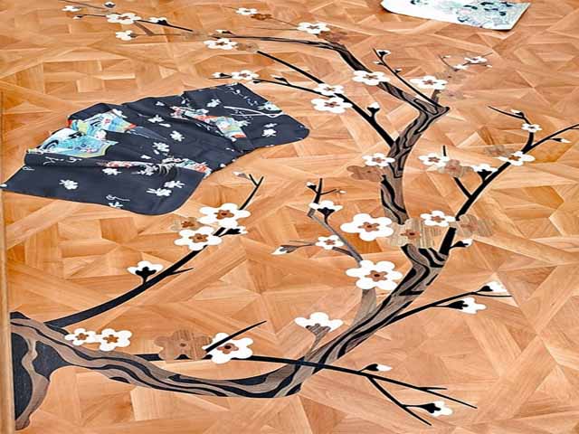 Originales parquets pintados de Woodex